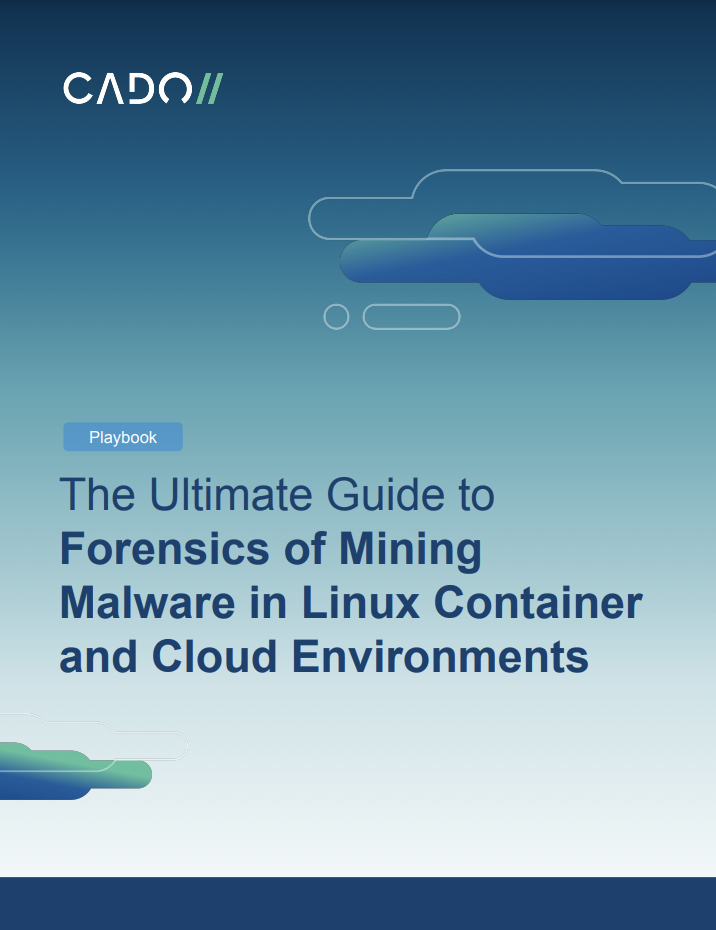 Forensics of Mining Malware in Linux Container and Cloud Environments
